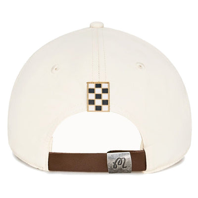 Malbon Golf Cap - Owner's Club Dad Hat - Ivory WI26