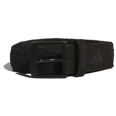 adidas Golf Belt - Braided Stretch - Black AW26