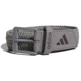 adidas Golf Belt - Braided Stretch - Grey Three AW26