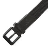 adidas Golf Belt - Braided Stretch Woven - Black AW25