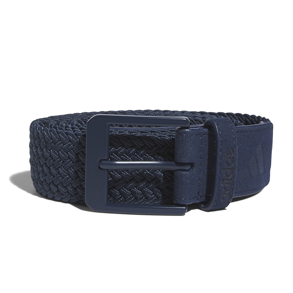 adidas Golf Belt - Braided Stretch Woven - Collegiate Navy AW25