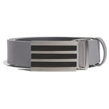 adidas Golf Belt - Reversible 3 Stripe Tour - Grey Three AW26