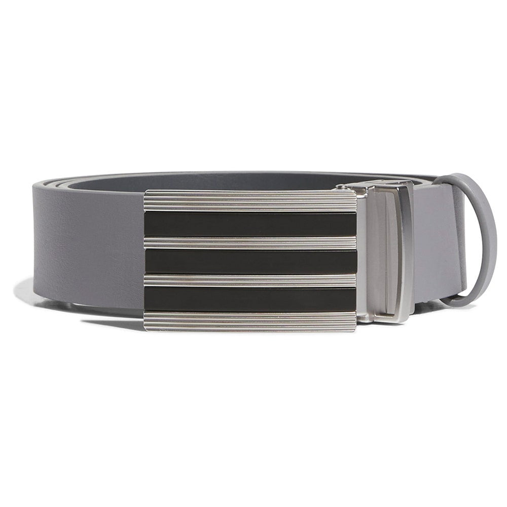 adidas Golf Belt - Reversible 3 Stripe Tour - Grey Three AW26