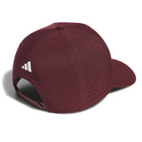 adidas Golf Cap - 3-Stripes Tour Hat - Maroon AW26