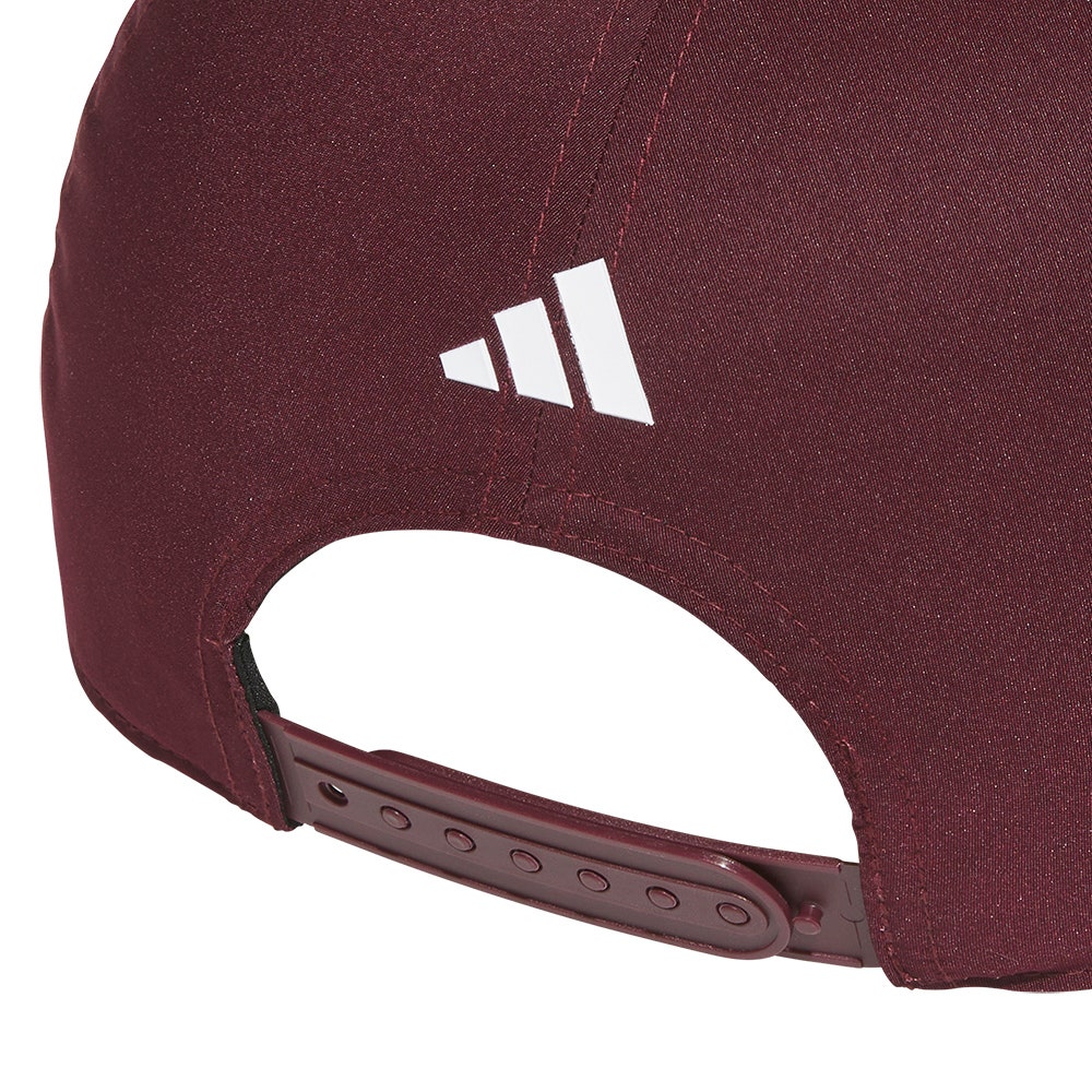 adidas Golf Cap - 3-Stripes Tour Hat - Maroon AW26