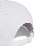 adidas Golf Cap - 5 Panel Crinkled Nylon Hat - White AW26