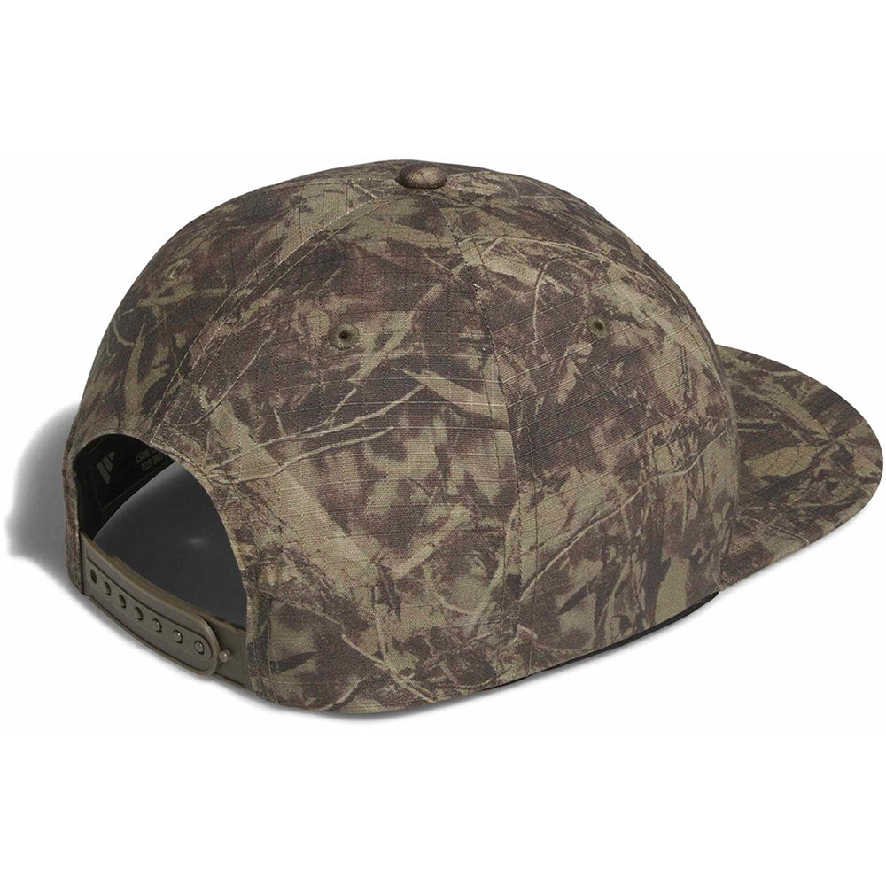 adidas Golf Cap - Lifestyle Ripstop Hat - Branch Camo AW26