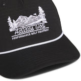 adidas Golf Cap - Novelty Scenic Hat - Black AW26