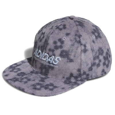 adidas Golf Cap - Printed Corduroy Hat - Collegiate Navy AW26