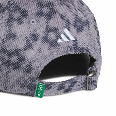 adidas Golf Cap - Printed Corduroy Hat - Collegiate Navy AW26