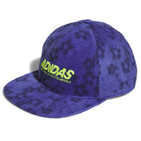 adidas Golf Cap - Printed Corduroy Hat - Dual Indigo AW26