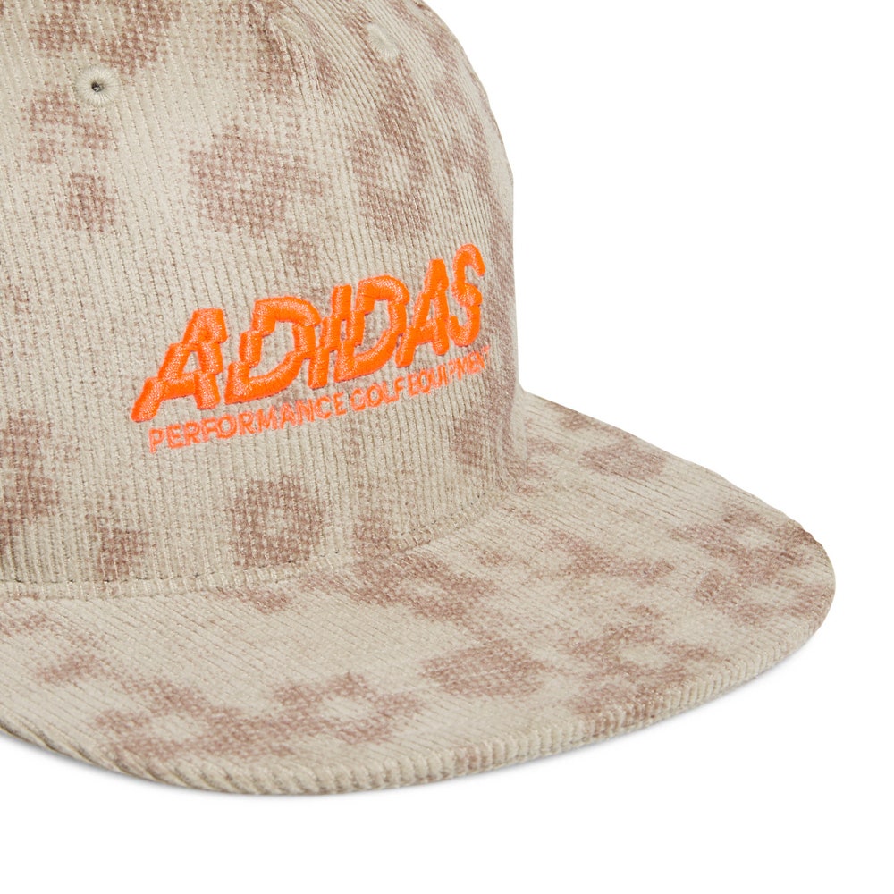 adidas Golf Cap - Printed Corduroy Hat - Wonder Cargo AW26