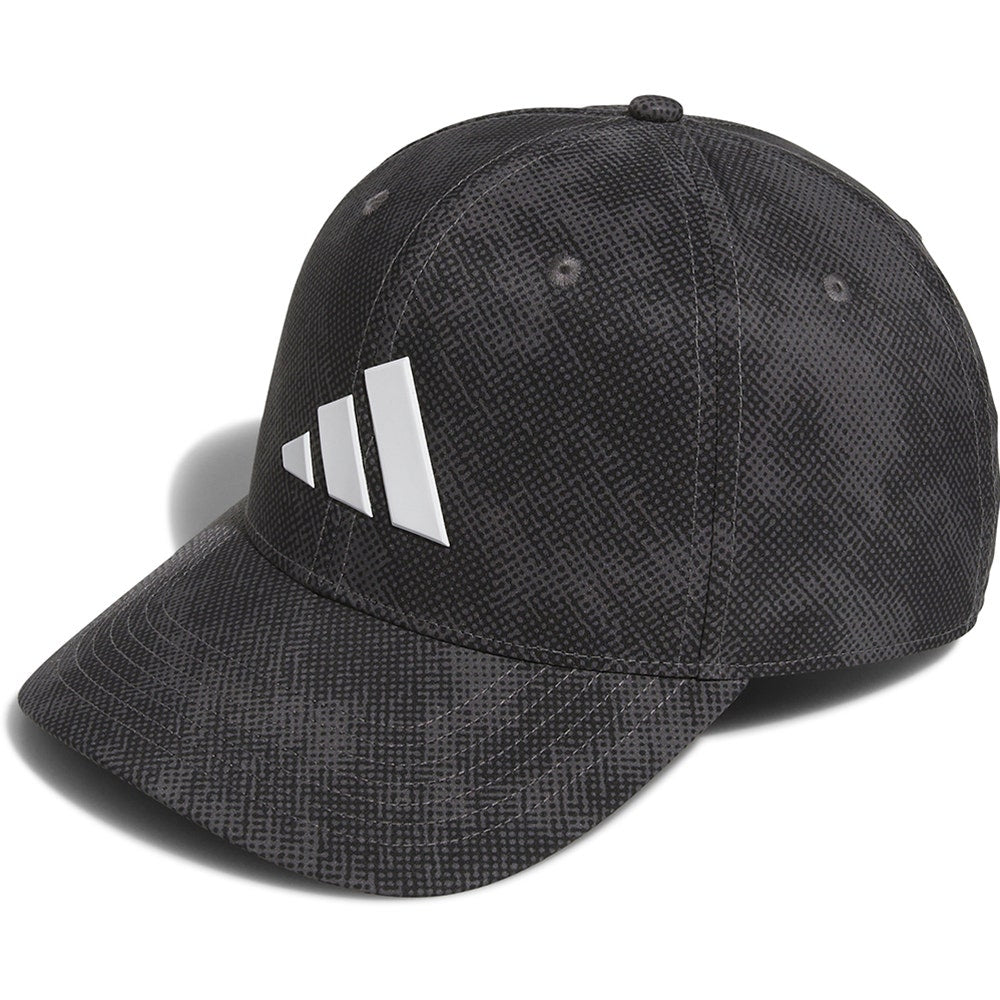 adidas Golf Cap - Printed Tour Snapback - Black AW25