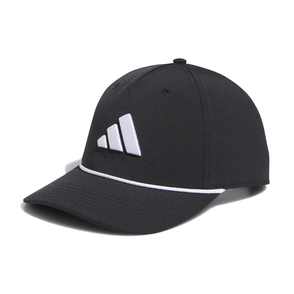 adidas Golf Cap - Tour 5 Panel Rope - Black AW25