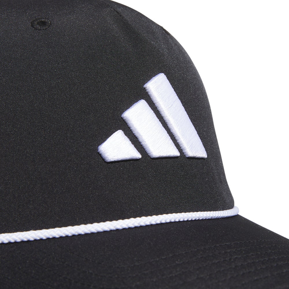adidas Golf Cap - Tour 5 Panel Rope - Black AW25