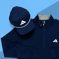 adidas Golf Cap - Tour 5 Panel Rope - Collegiate Navy AW25