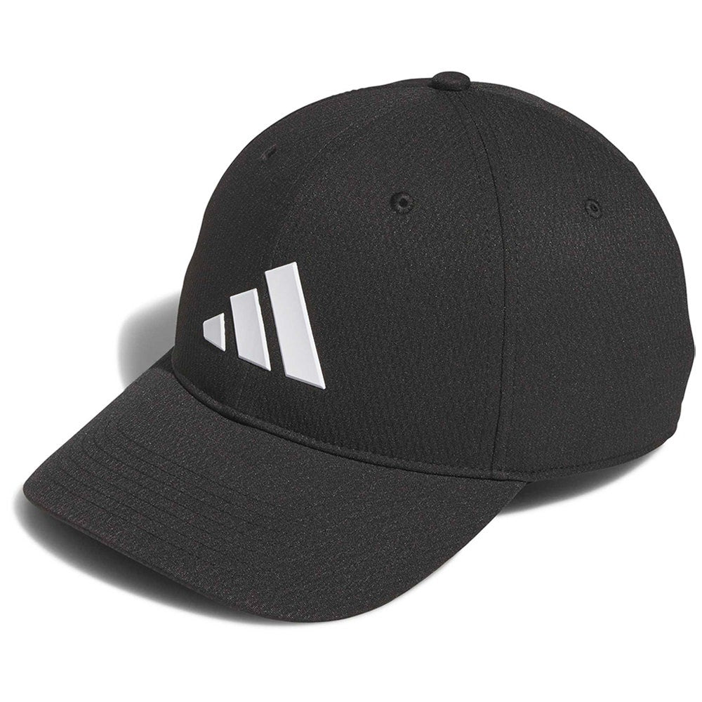 adidas Golf Cap - Tour Snapback Hat - Black AW26