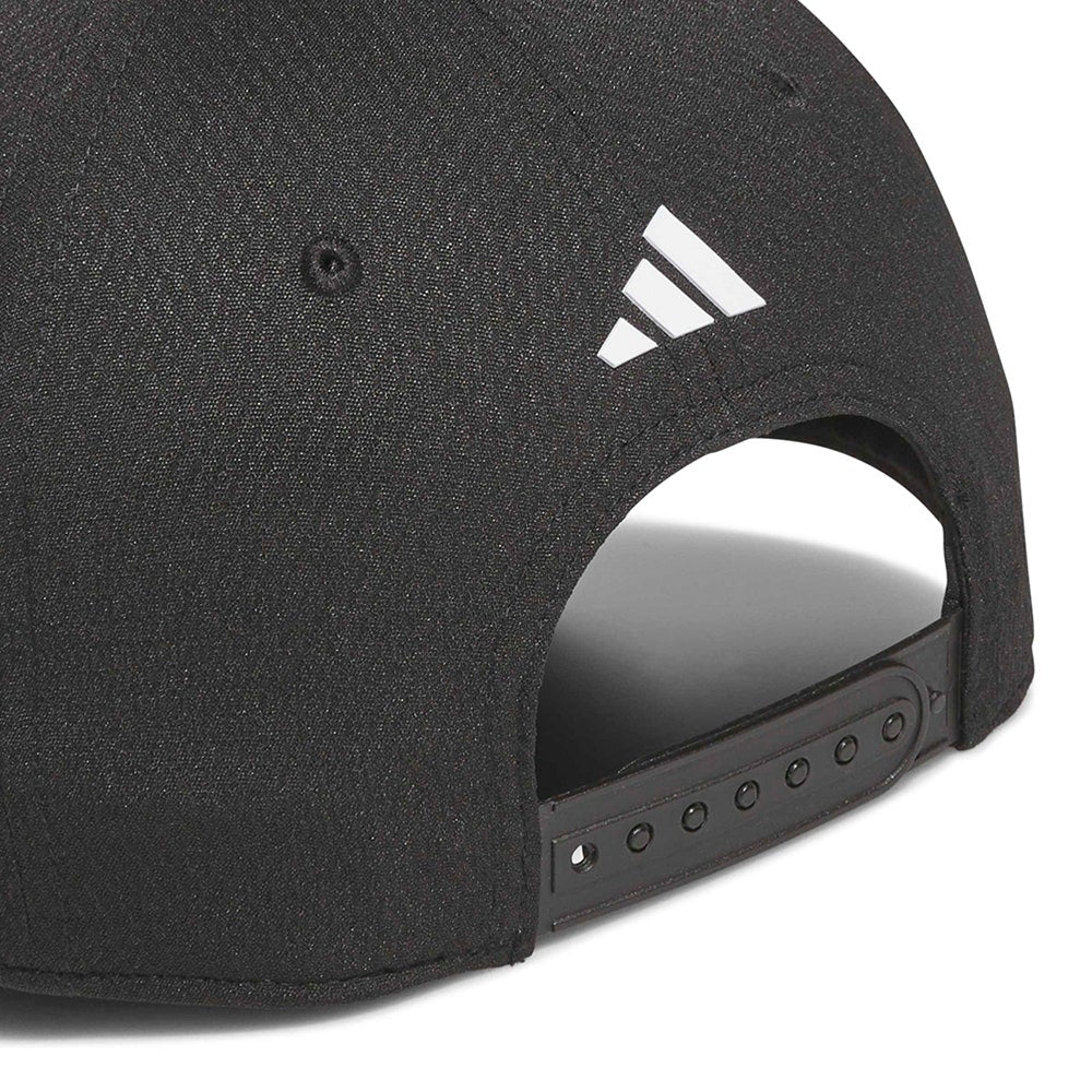 adidas Golf Cap - Tour Snapback Hat - Black AW26