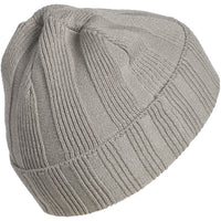 adidas Golf Hat - Rib Knit Beanie - Putty Beige AW25