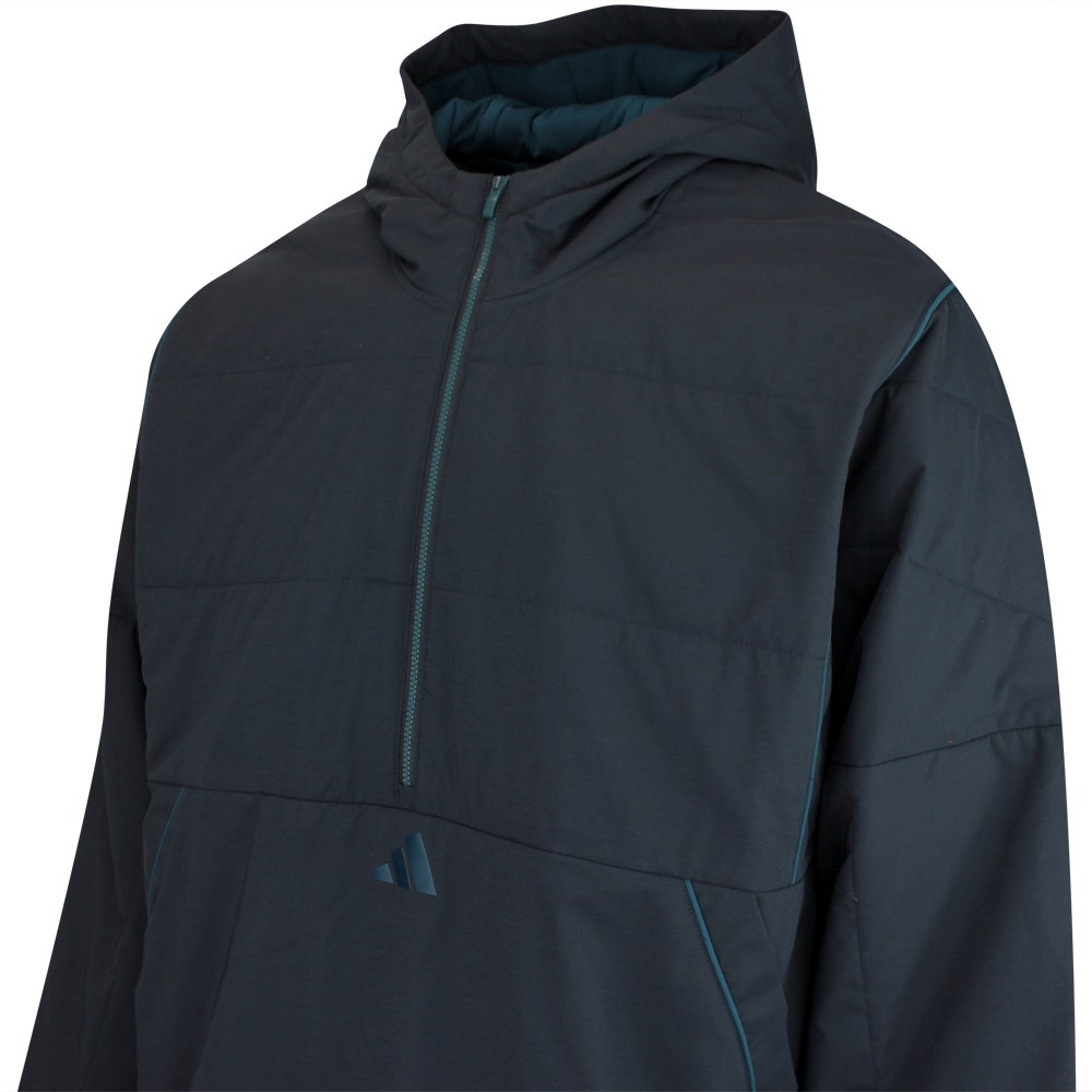 adidas Golf Jacket - BTC Primaloft HZ Hoodie - Black AW25