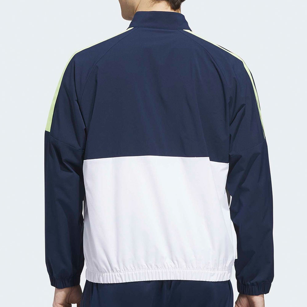 adidas Golf Jacket - BTC Twistweave FZ Windbreaker - Col. Navy AW26
