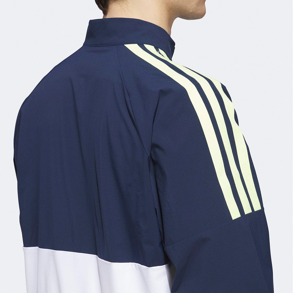 adidas Golf Jacket - BTC Twistweave FZ Windbreaker - Col. Navy AW26