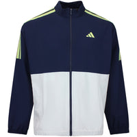 adidas Golf Jacket - BTC Twistweave FZ Windbreaker - Col. Navy AW26