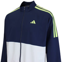 adidas Golf Jacket - BTC Twistweave FZ Windbreaker - Col. Navy AW26
