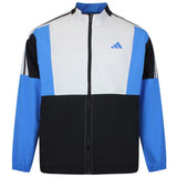 adidas Golf Jacket - BTC Twistweave FZ Windbreaker - Lucid Blue SS26