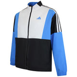 adidas Golf Jacket - BTC Twistweave FZ Windbreaker - Lucid Blue SS26