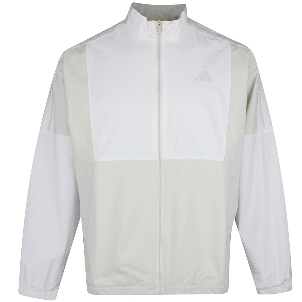 adidas Golf Jacket - BTC Twistweave FZ Windbreaker - Orbit Grey SS26