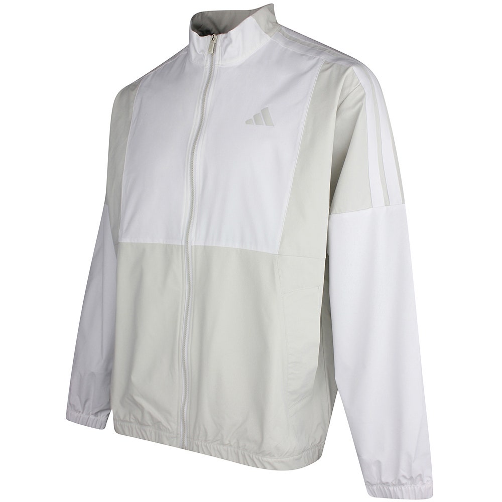 adidas Golf Jacket - BTC Twistweave FZ Windbreaker - Orbit Grey SS26