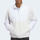 adidas Golf Jacket - BTC Twistweave FZ Windbreaker - Orbit Grey SS26