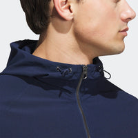 adidas Golf Jacket - Go-To Windbreaker FZ - Collegiate Navy AW25