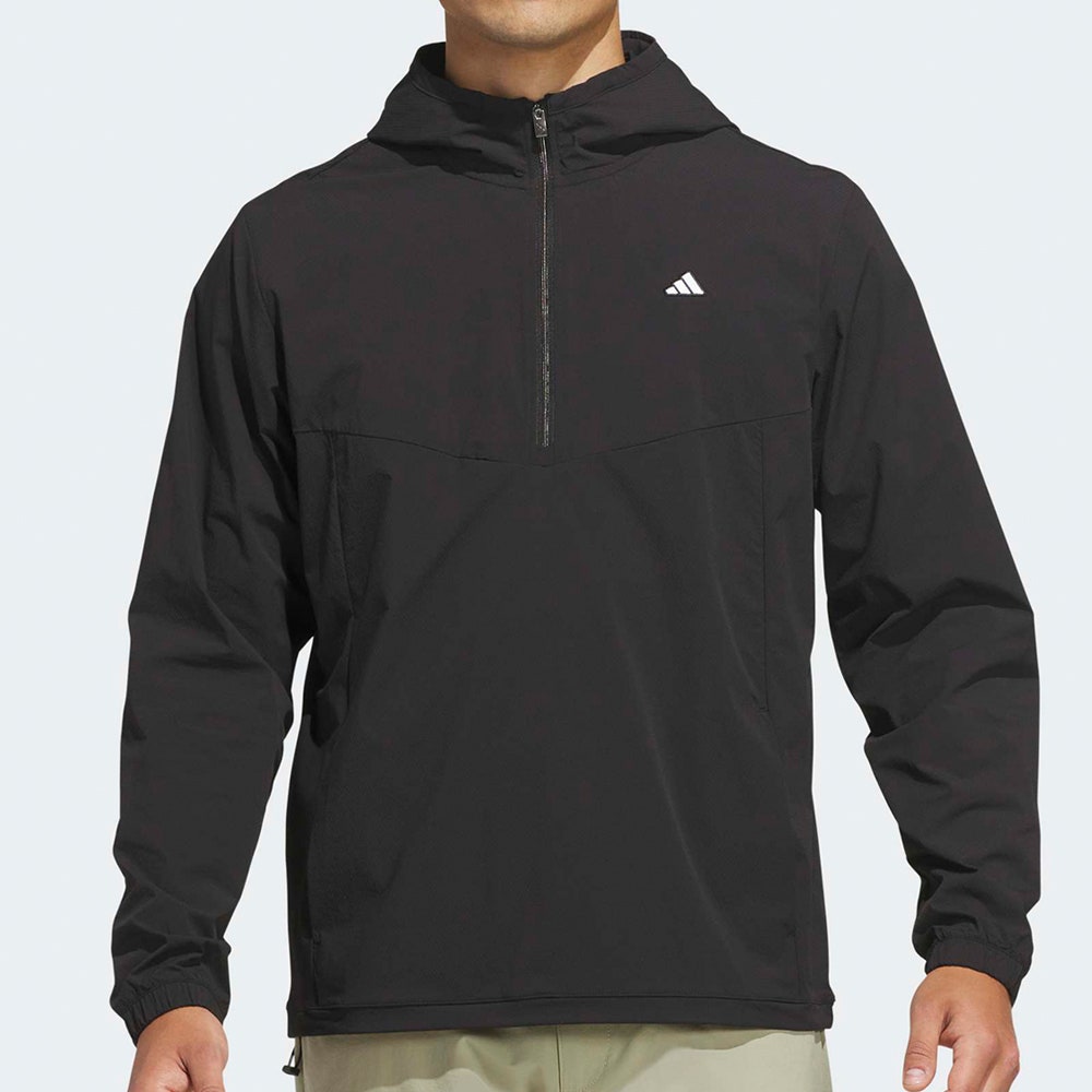 adidas Golf Jacket - U365+ CC Anorak - Black AW26