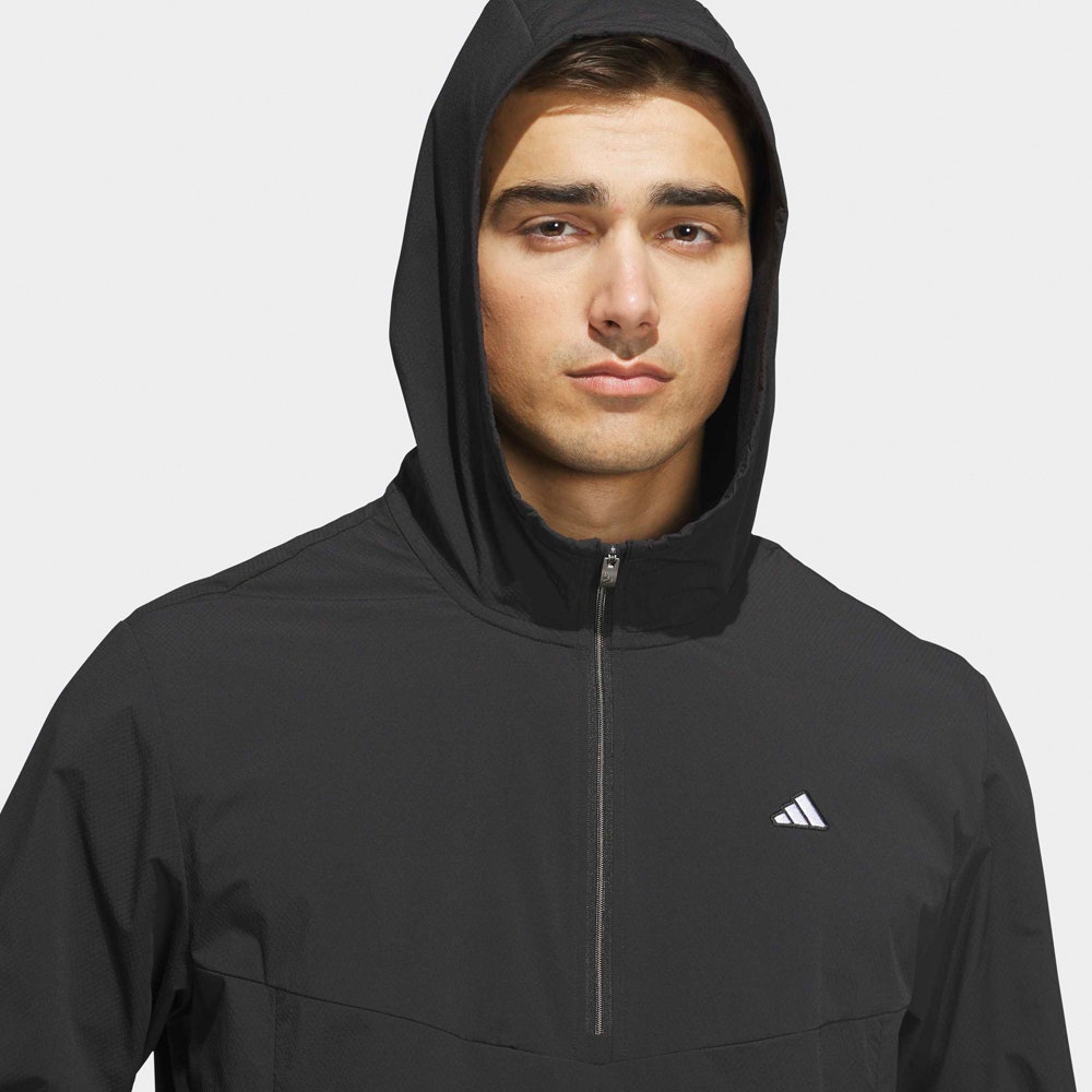 adidas Golf Jacket - U365+ CC Anorak - Black AW26