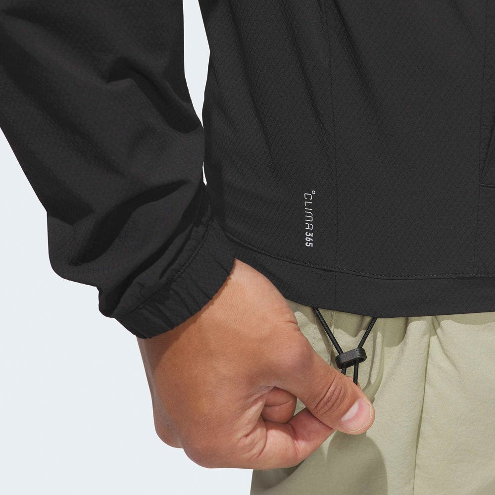 adidas Golf Jacket - U365+ CC Anorak - Black AW26