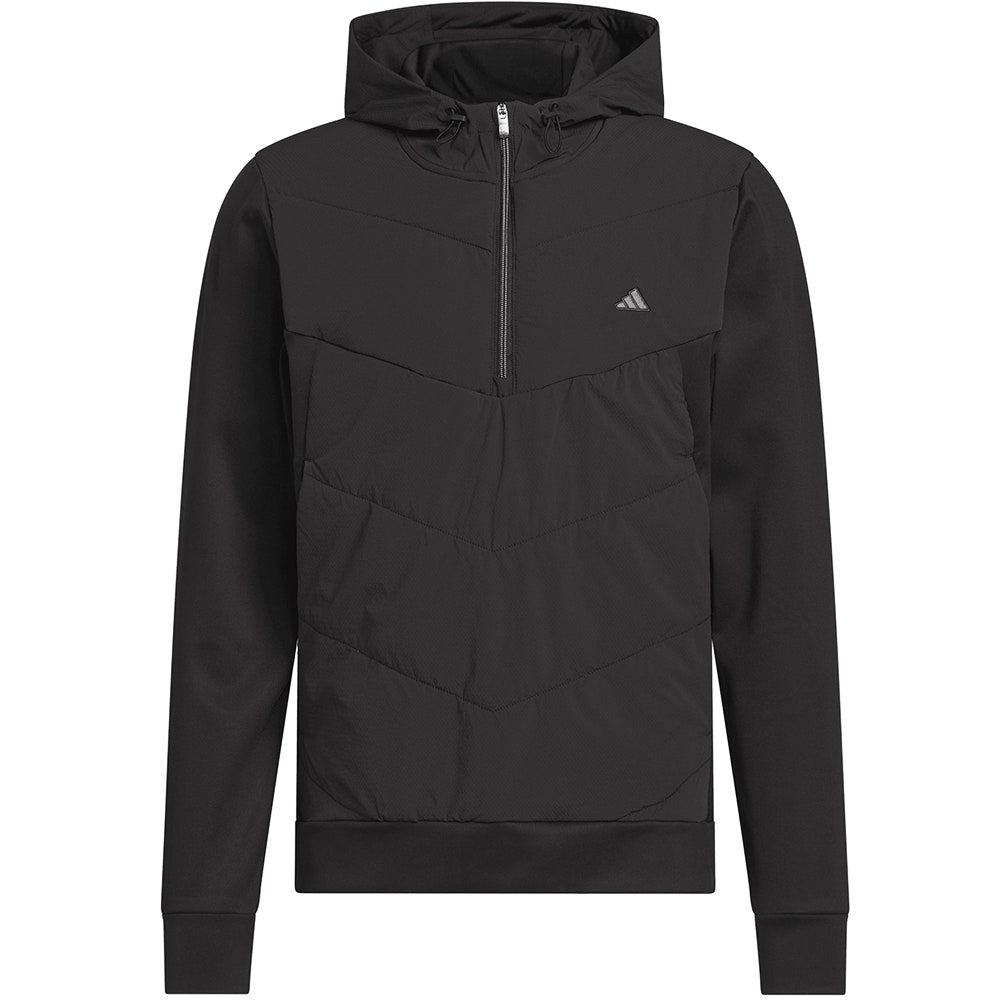 adidas Golf Jacket - U365+ CC Quilted Anorak - Black AW26