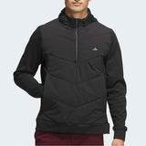 adidas Golf Jacket - U365+ CC Quilted Anorak - Black AW26