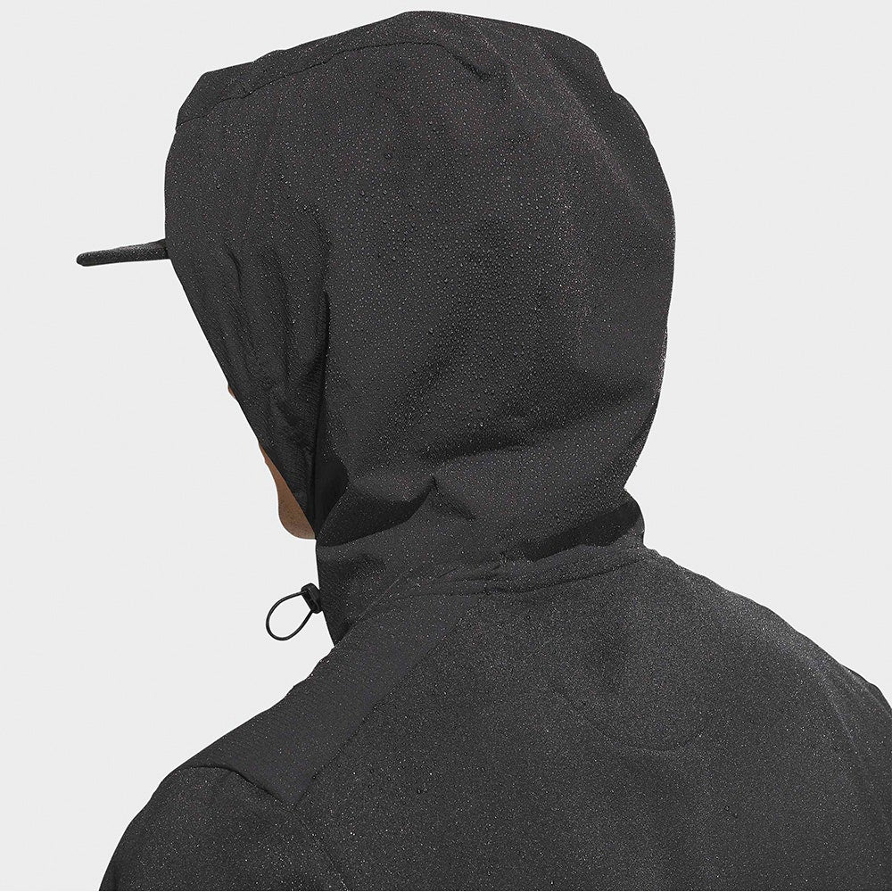 adidas Golf Jacket - U365+ CC Quilted Anorak - Black AW26