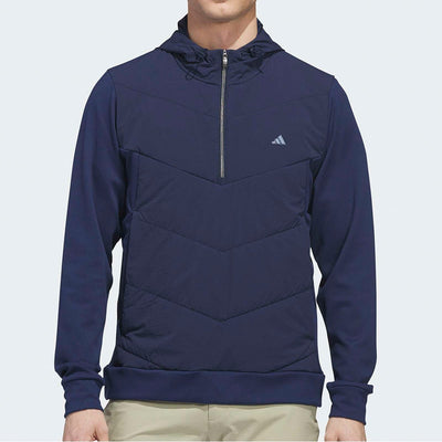 adidas Golf Jacket - U365+ CC Quilted Anorak - Collegiate Navy AW26