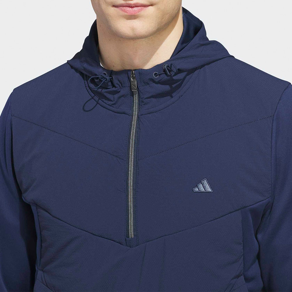 adidas Golf Jacket - U365+ CC Quilted Anorak - Collegiate Navy AW26