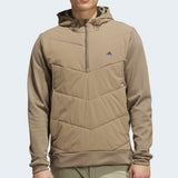adidas Golf Jacket - U365+ CC Quilted Anorak - Khaki Six AW26
