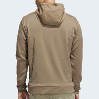 adidas Golf Jacket - U365+ CC Quilted Anorak - Khaki Six AW26