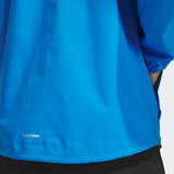 adidas Golf Jacket - U365 Climaproof Waterproof FZ - LR Blue AW26