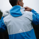 adidas Golf Jacket - U365 Climaproof Waterproof FZ - LR Blue AW26
