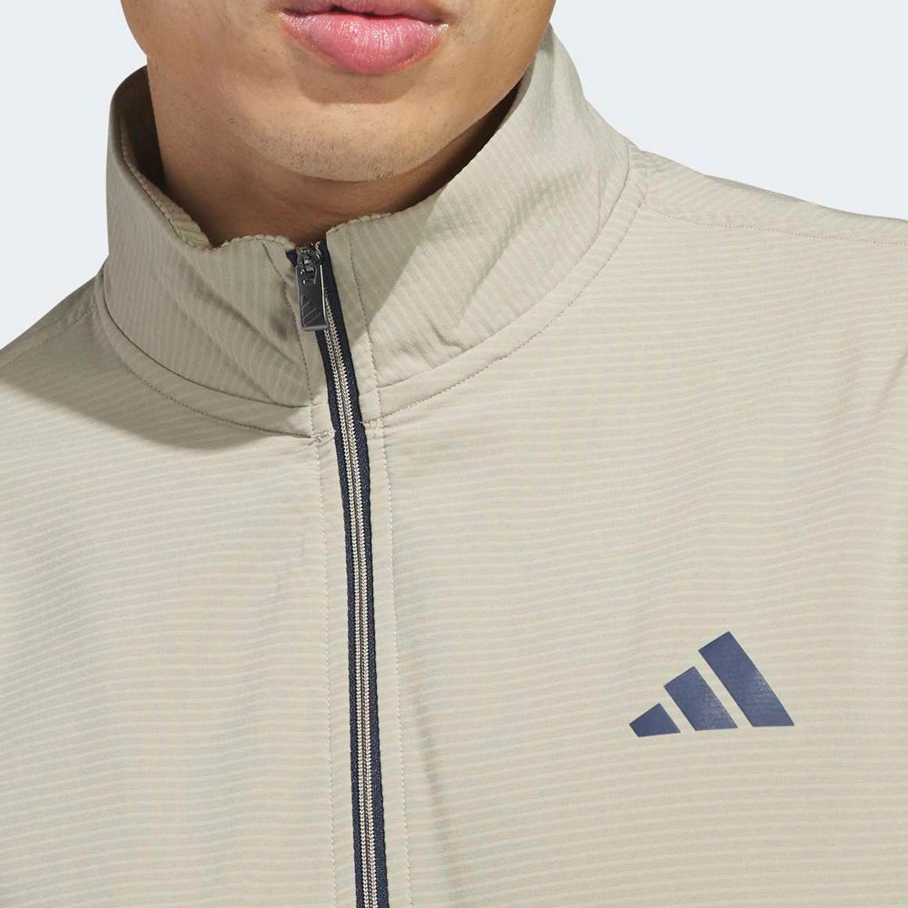 adidas Golf Jacket - U365 Textured Woven FZ - Wonder Cargo SS26