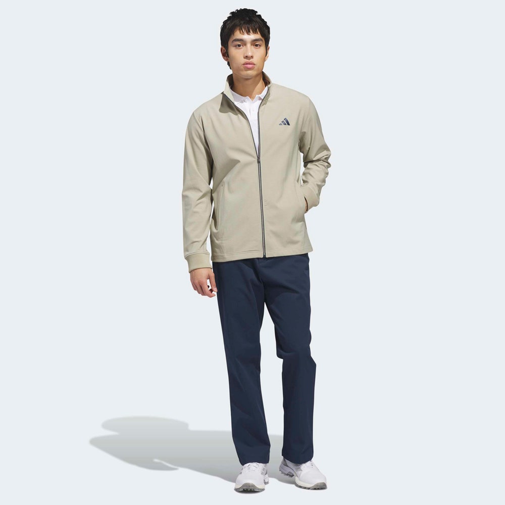 adidas Golf Jacket - U365 Textured Woven FZ - Wonder Cargo SS26