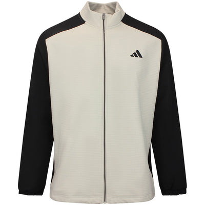 adidas Golf Jacket - U365 Wind Woven FZ - Black AW26