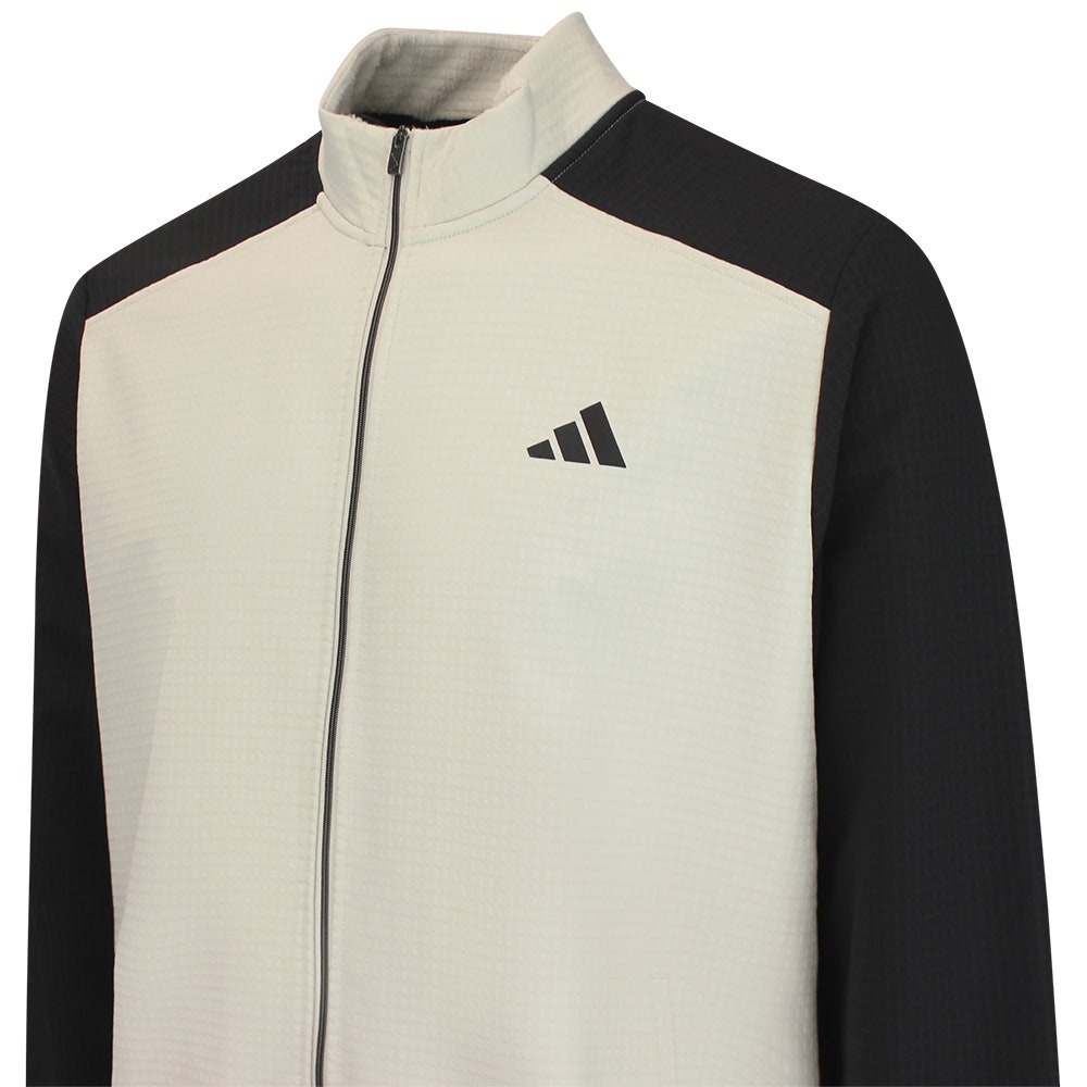 adidas Golf Jacket - U365 Wind Woven FZ - Black AW26